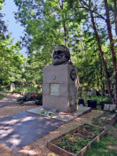 Karl Marx at Highgate Cemetery