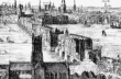 Southwark Cathedral and London Bridge 1616