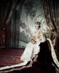 Coronation photo by Cecil Beaton